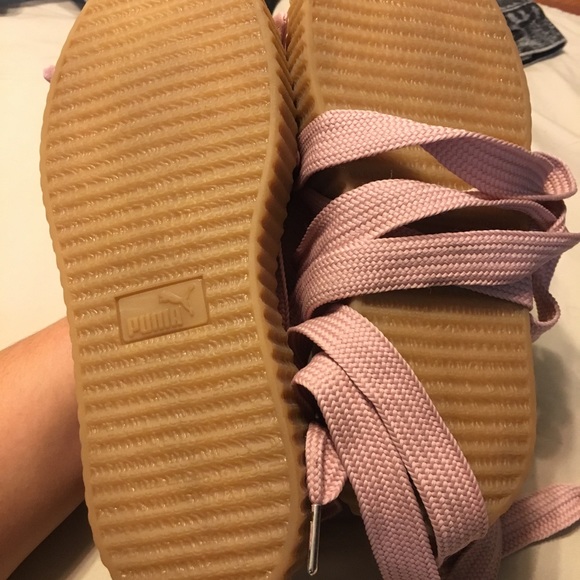 Fenty Puma by Rihanna Creeper Bandana pink leather - Picture 6 of 8